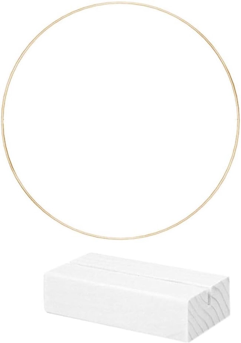25 cm Metalen Ringen, Rondes Decoratie Ring
