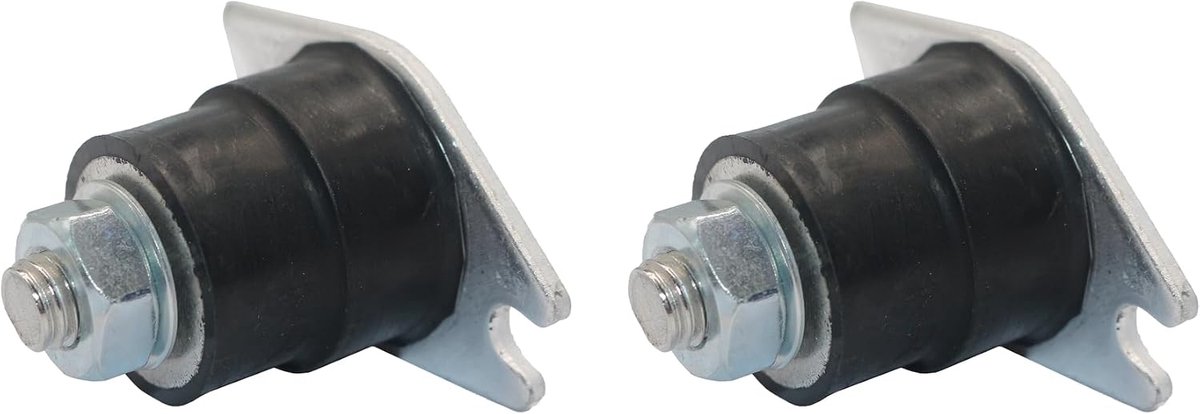 2 stuks rubberen motorhouder 0303879 voor John-Son Evin-Rude OM-C buitenboordmotor bovenkant 18 20 25 35 pk