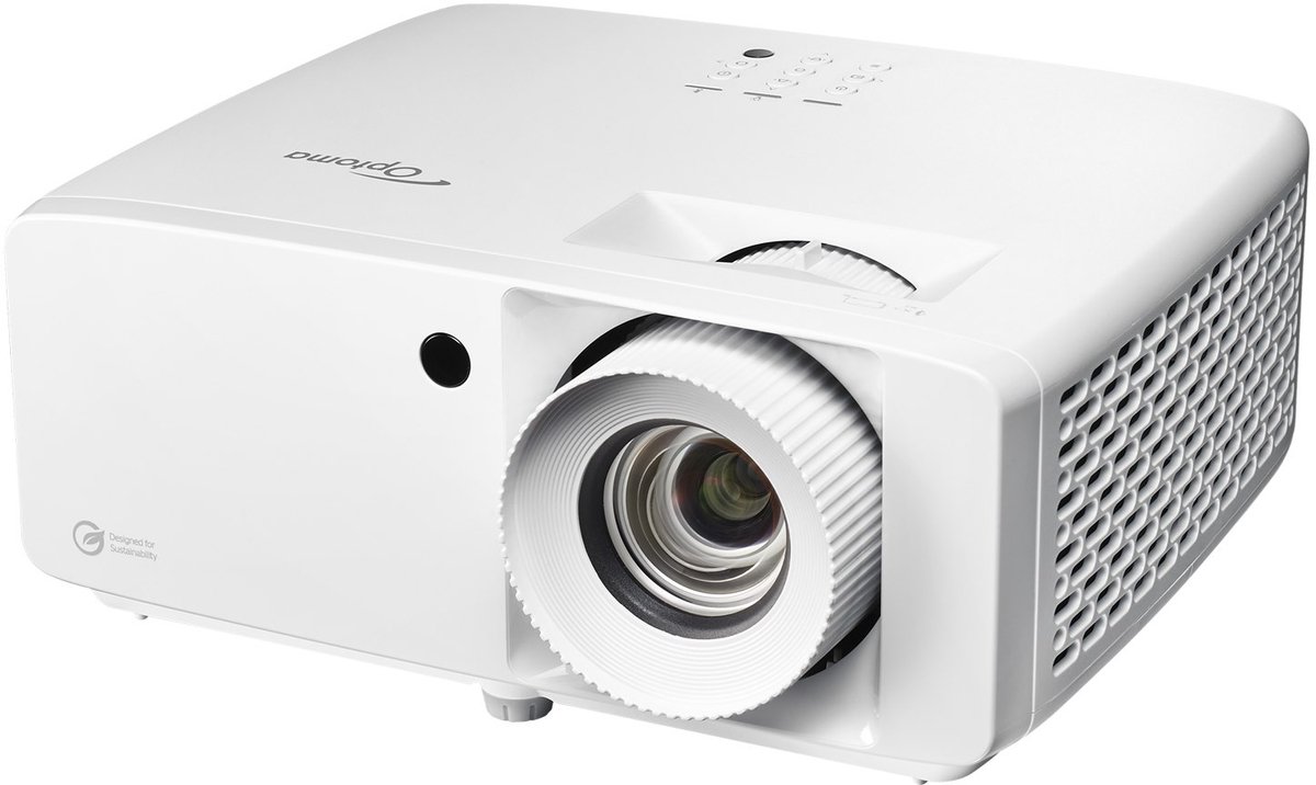 Optoma UHZ67-Wit compacte 4K UHD 4300 laser projector (beamer) - wit