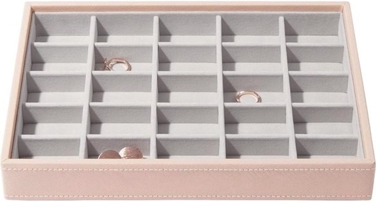 Sieradendoosje Blush Classic Medium - Snuisterijenlaag - Opbergbox glamoureuze accessoires