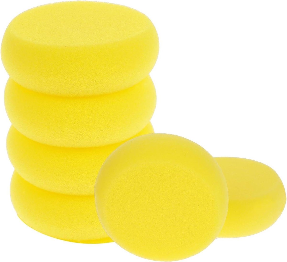 Set van 6 Absorberende Ronde Schilder Sponsen voor Keramiek, Aquarel en Huishoudelijk Gebruik