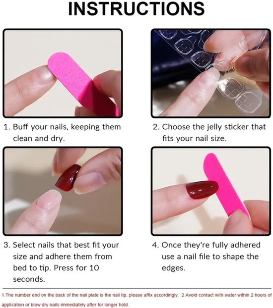 Press on nails set van 24 amandelvormige korte Franse nagels om op te plakken, 3D, violet, zwart, kleurverloop, kunstnagels, zachte gel, korte nageltips — afbeelding 4