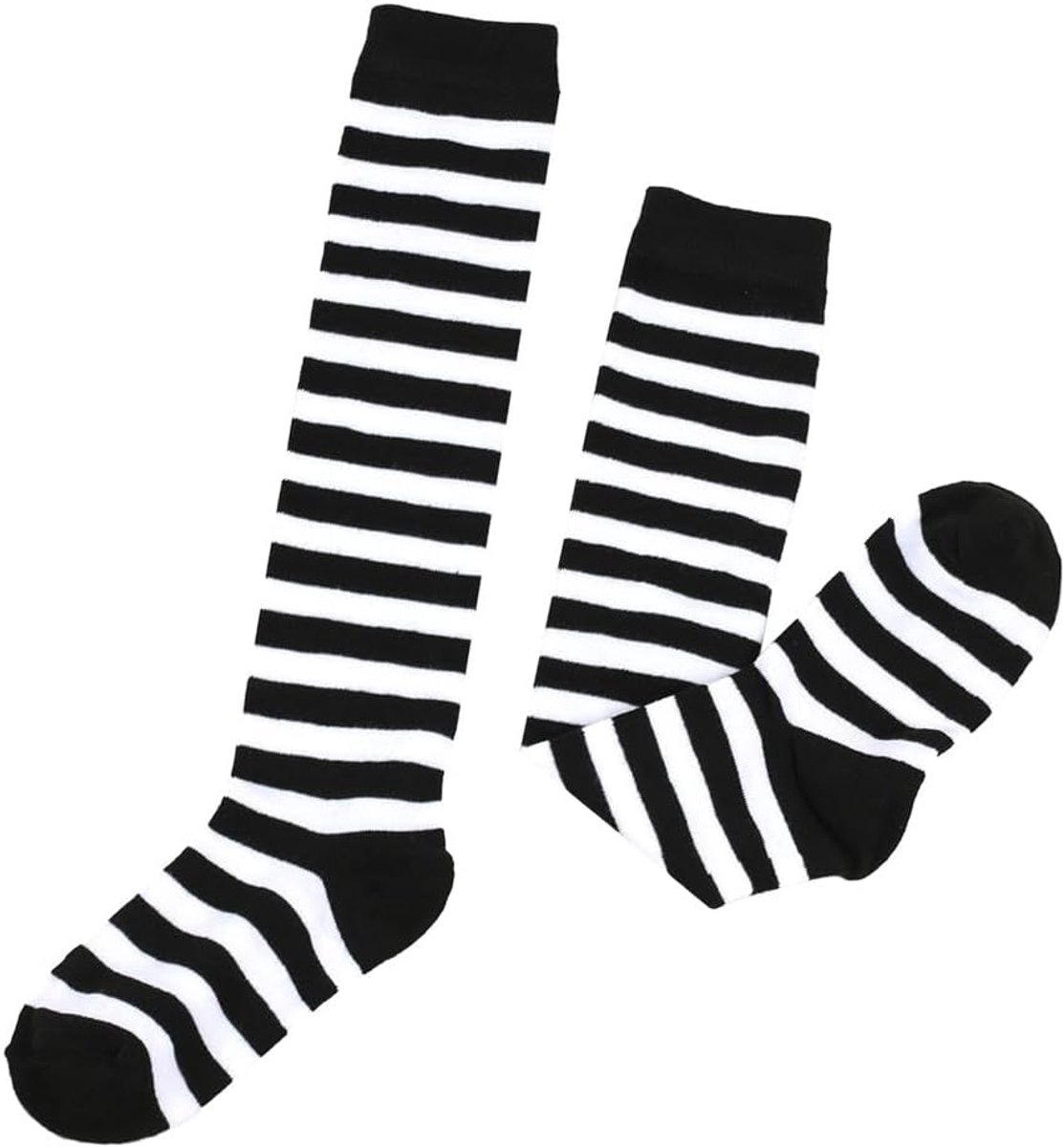 Sokken kinderen dijbeenhoge sokken Kerstmis gestreepte kousen kniekousen hoge sokken meisjes overkniehoge strepen sportsokken