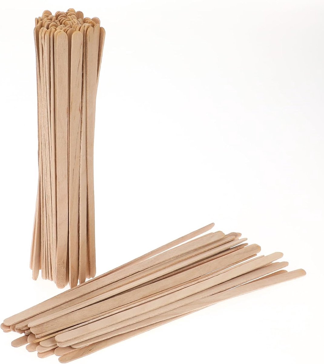 Houten roerstaafjes, 14 cm lang, van hout, wegwerp, koffiestaafjes, houten roerder voor thee en koffie, melk, sap, houten stokjes om te knutselen