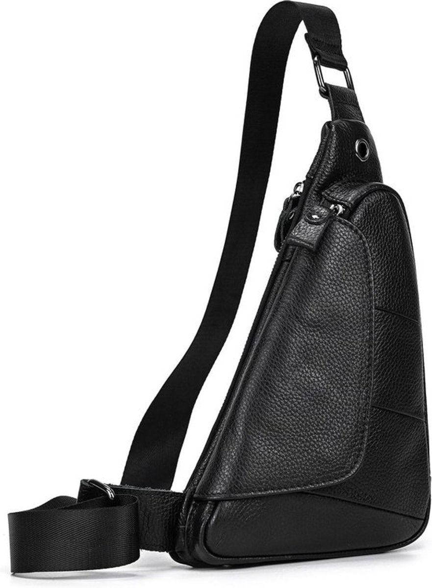 Heren Leren Schoudertas Messenger Bag Crossbody Business Casual