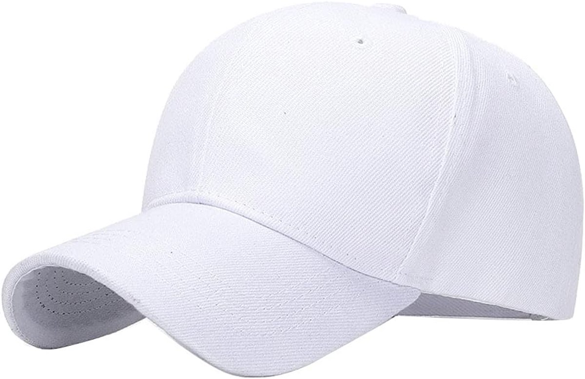 dames eenvoudige effen baseballpet pet pet met klittenbandsluiting meerkleurige opties