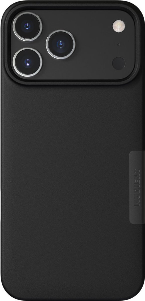 Nudient Thin MagSafe Case geschikt voor Apple iPhone 18 Pro Max/17 Pro Max Ink - Zwart