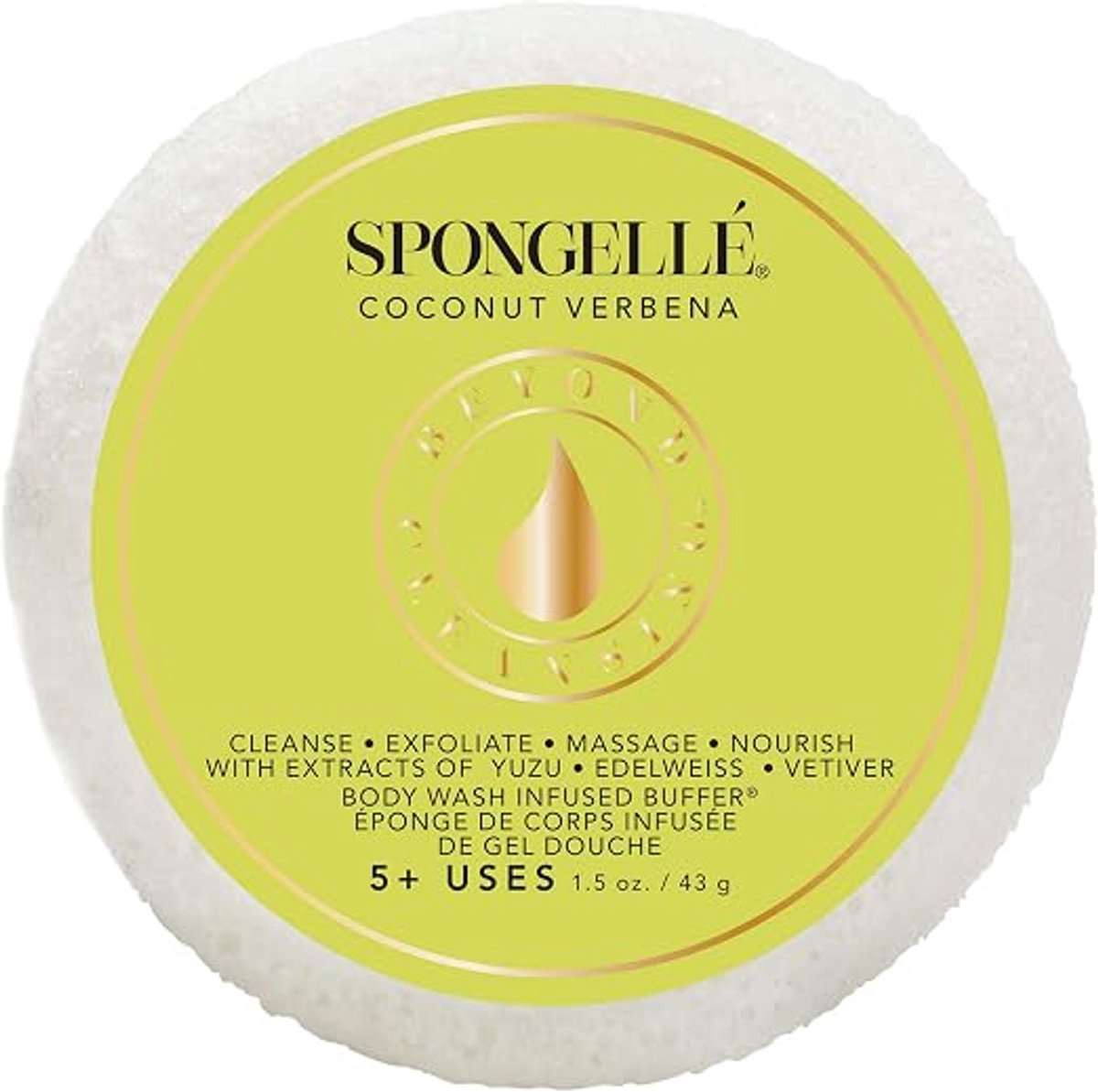 Spongette - Coconut Verbena 5+ Washes