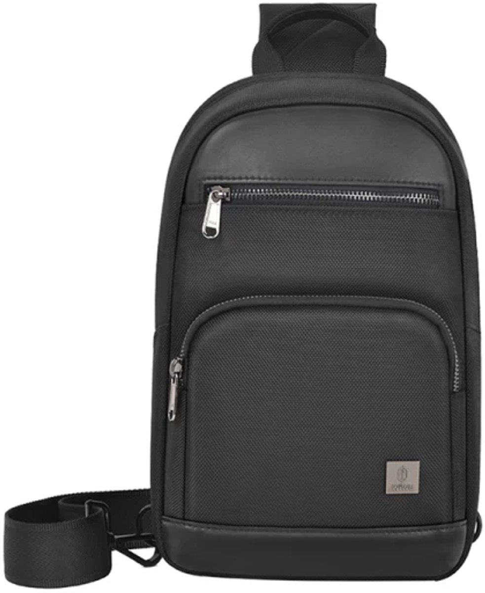 WIWU - Hali Crossbody Chest Bag - Zwart