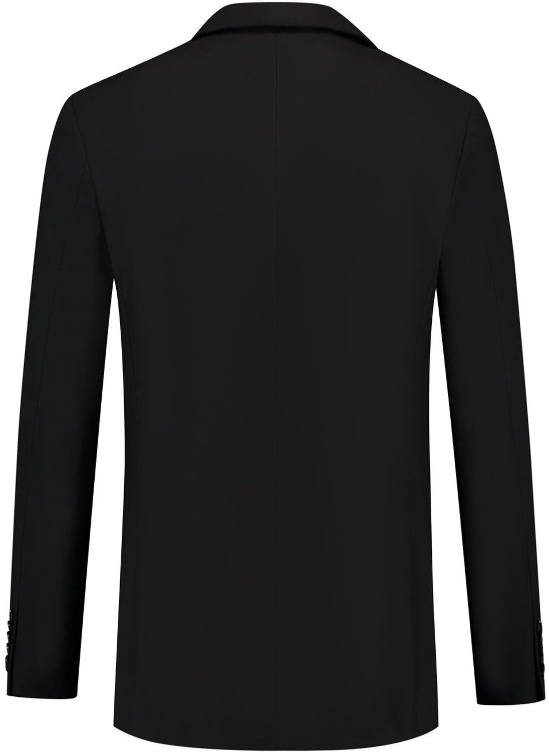 GENTS - Colbert / blazer heren comfort stretch - Polyblend - Zwart - Maat 46/M