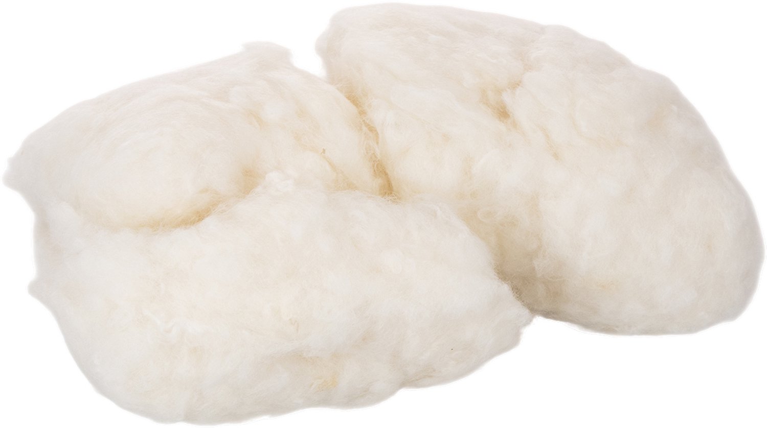 Losse schapenwol, natuurlijke wol, wit gemêleerd, veelzijdig, 250 g