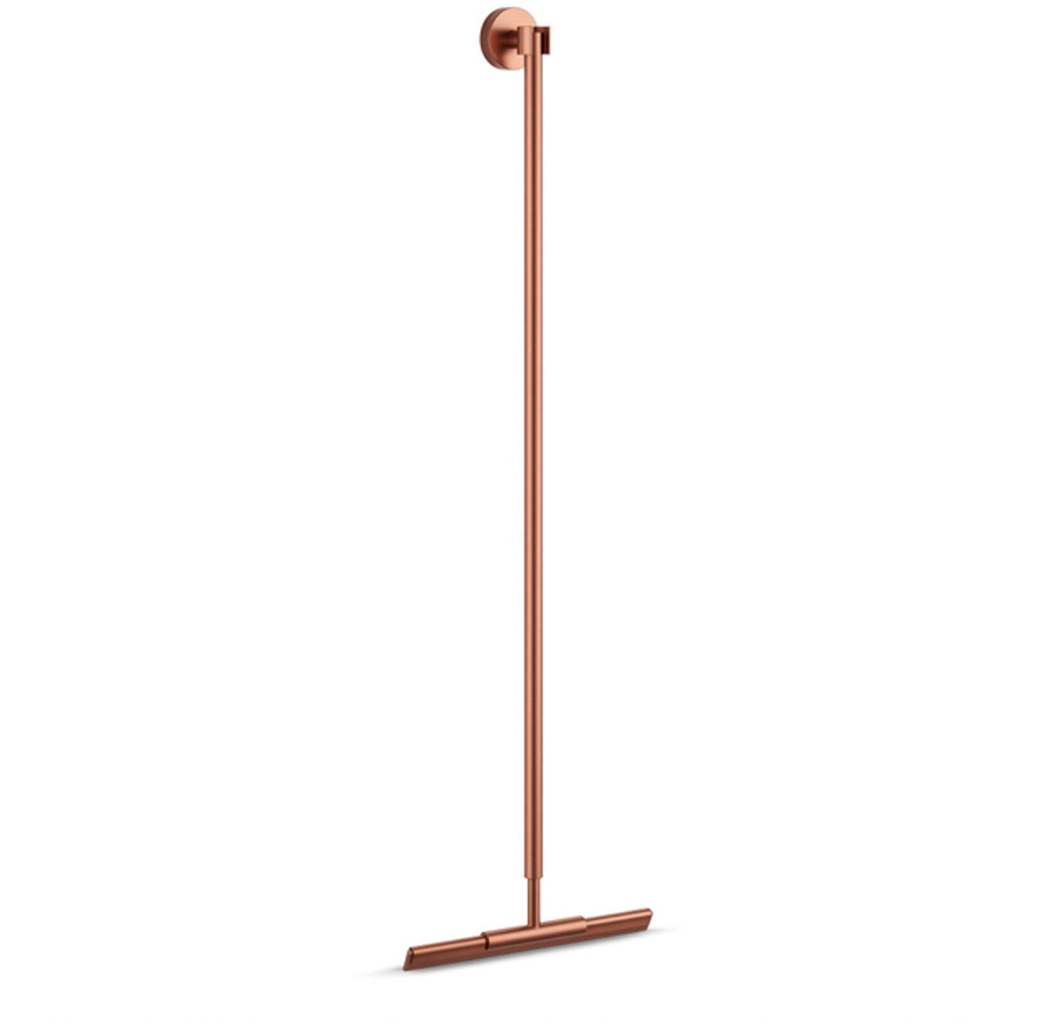FugaFlow Eccelente Acces Vloerwisser - 125cm - incl. houder - geborsteld koper