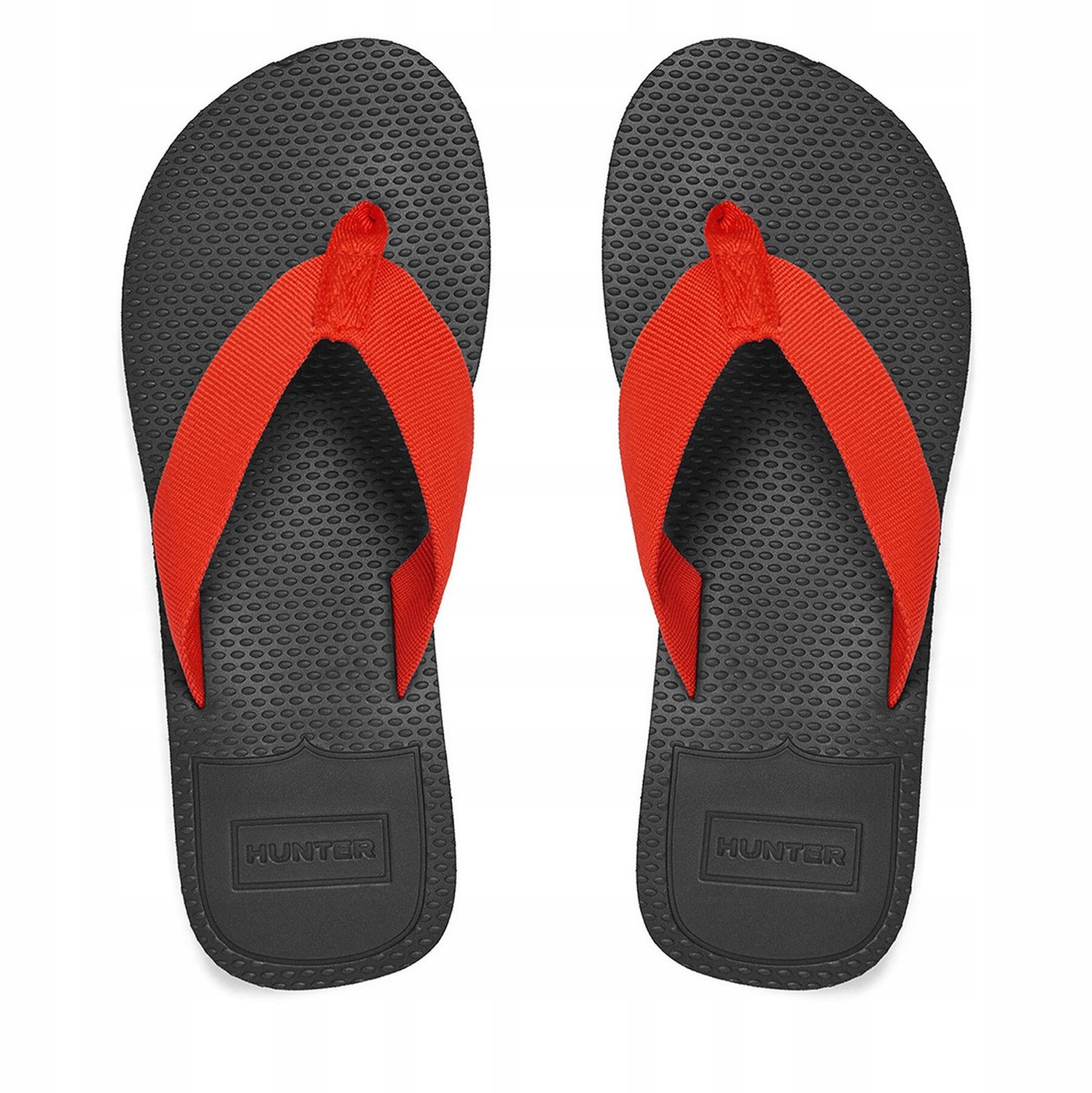 Hunter Dames Teenslippers Rood - Maat 38