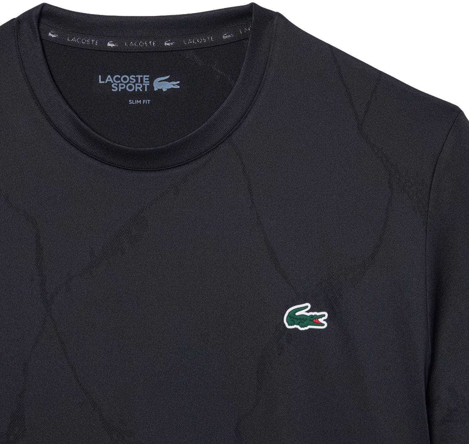 Camiseta Lacoste Players Collection Th6720 031 Xxl Zwart