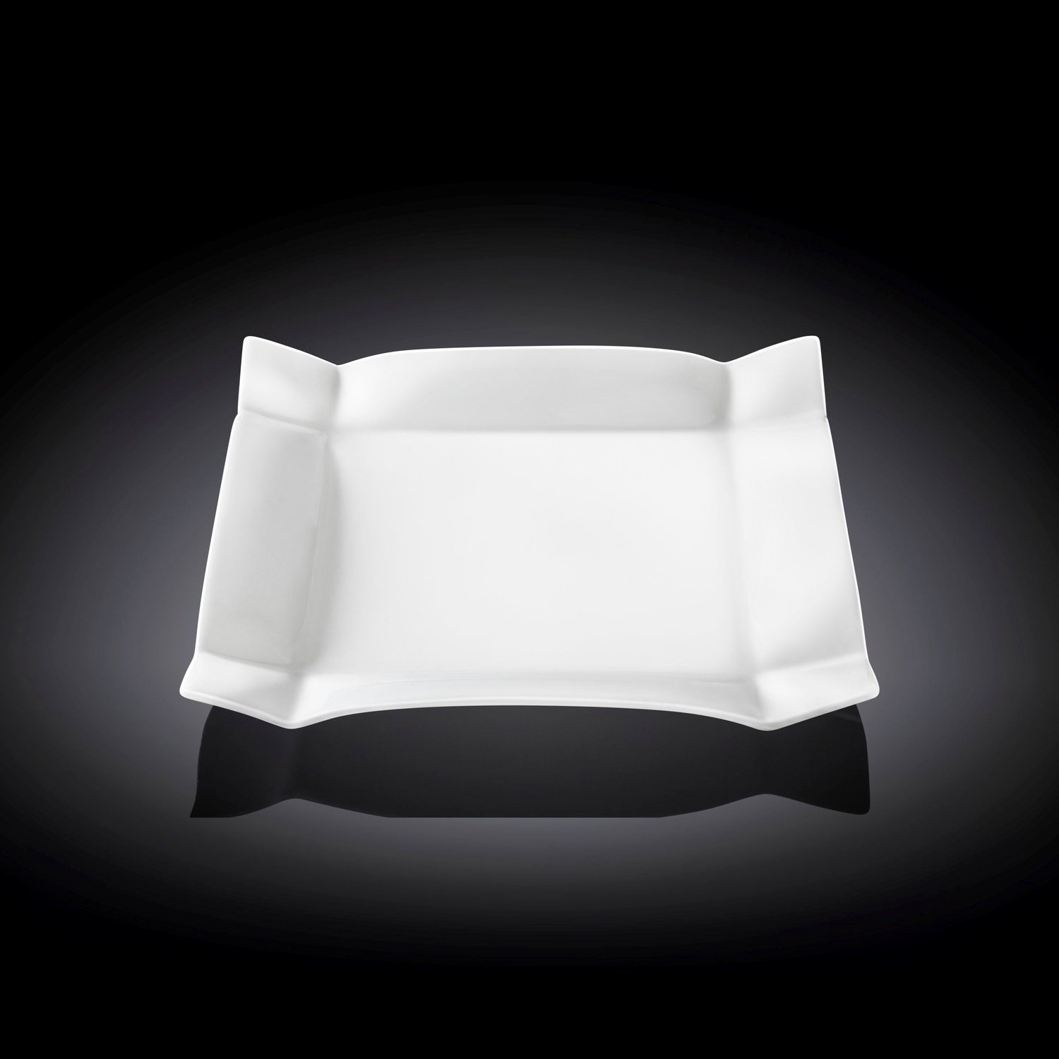 Wilmax Dinerbord 25x25 cm van Porselein, Wit WL-991232/A