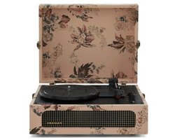 Crosley Voyager platenspeler - Bloemen - Bluetooth in/uit