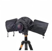 Geschikt voor Canon, Nikon, Fujifilm, Sony, Olympus, Fast en alle DSLR-camera's, zwarte regenhoes Canon, Nikon, Fujifilm, Sony, Olympus, Fast en andere spiegelreflexcamera's