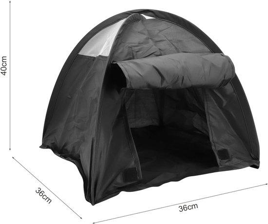 Ruime Tent voor Katten en Honden, Geschikt voor Binnen en Buiten, Ideaal als Dierenverblijf en Schuilplek voor Puppy’s en Kittens — afbeelding 3