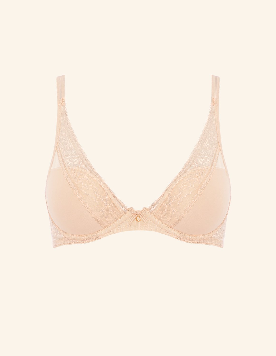 ESOTIQ Chantelle Alto - Plungebeha - Beige