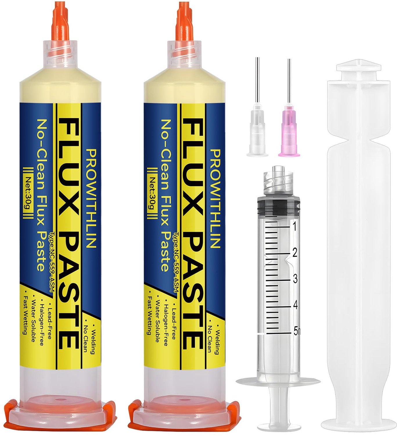 Solderingsflux Kit met 2 Stukken en Spuit voor Precisiewerk