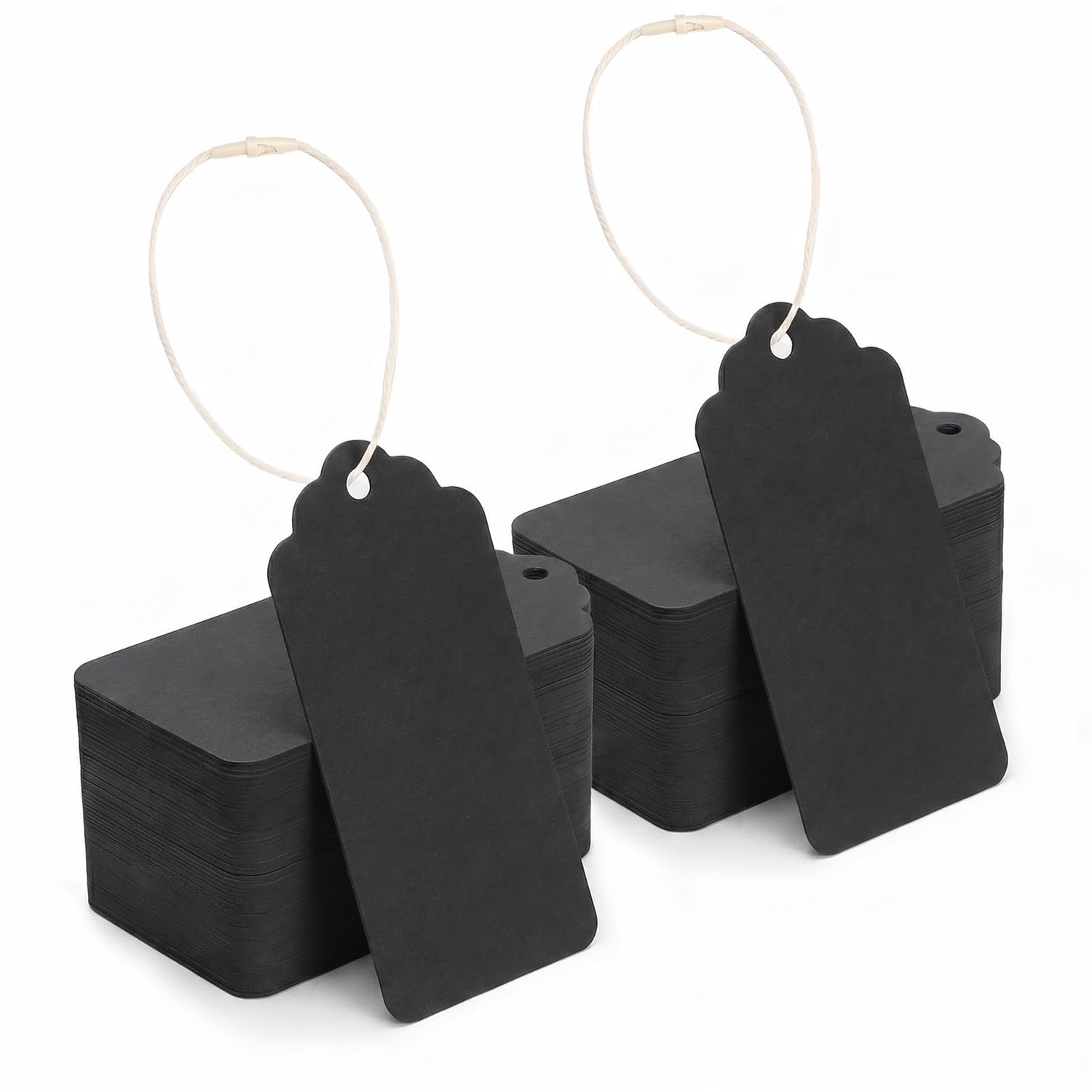 Gift Tags Set van 400 Stuks 10x2 cm Kraft Papier