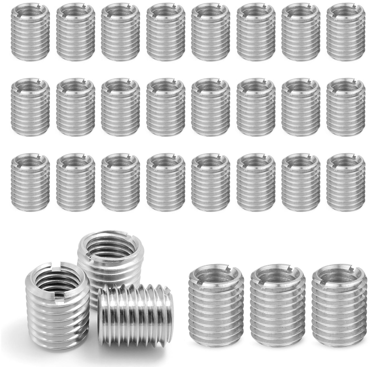 30 Stuks M8 Draad Inserts van RVS