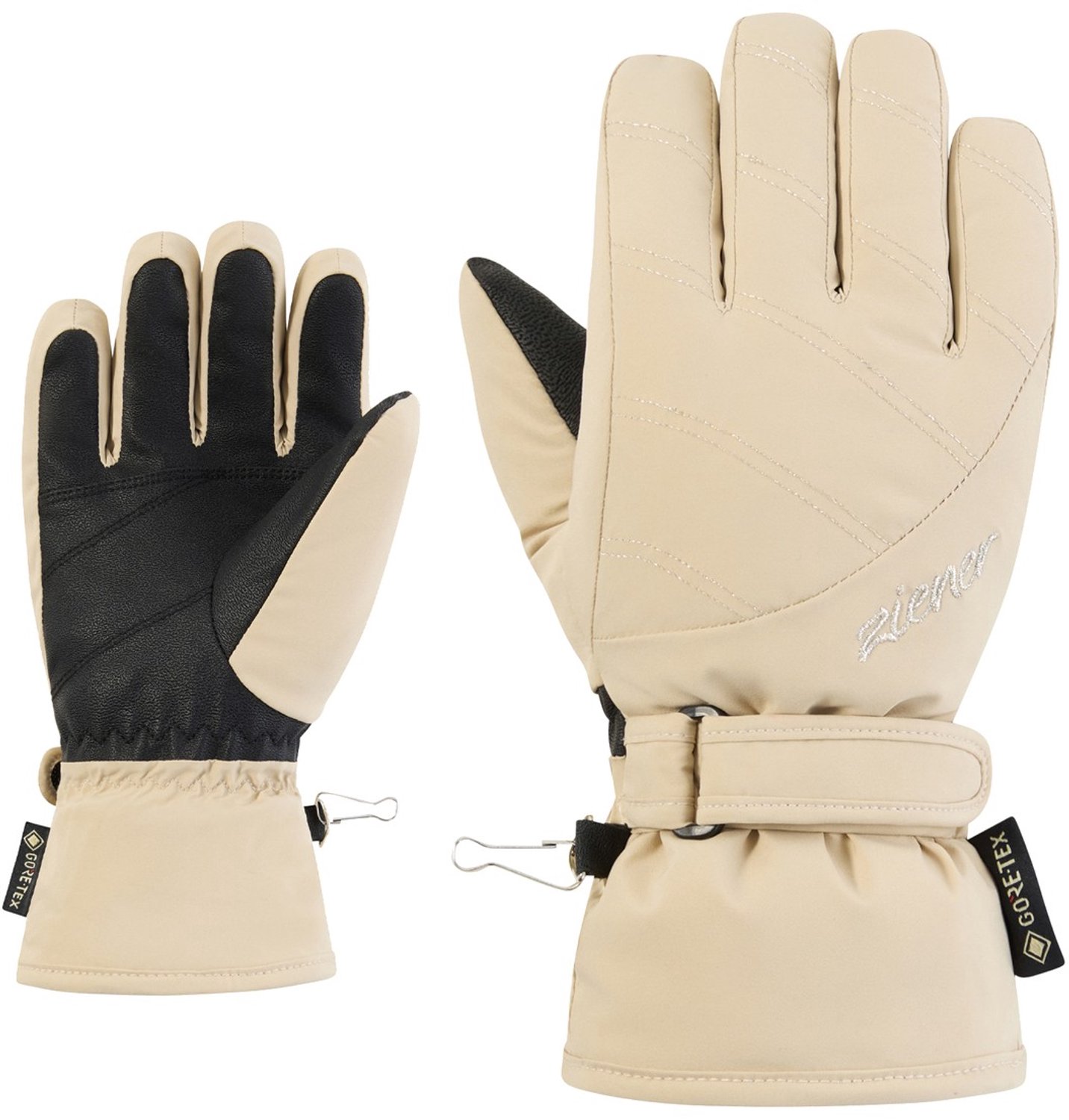 Ziener Lalea-Z Gtx Pr Glove Junior 671 Soft Taupe