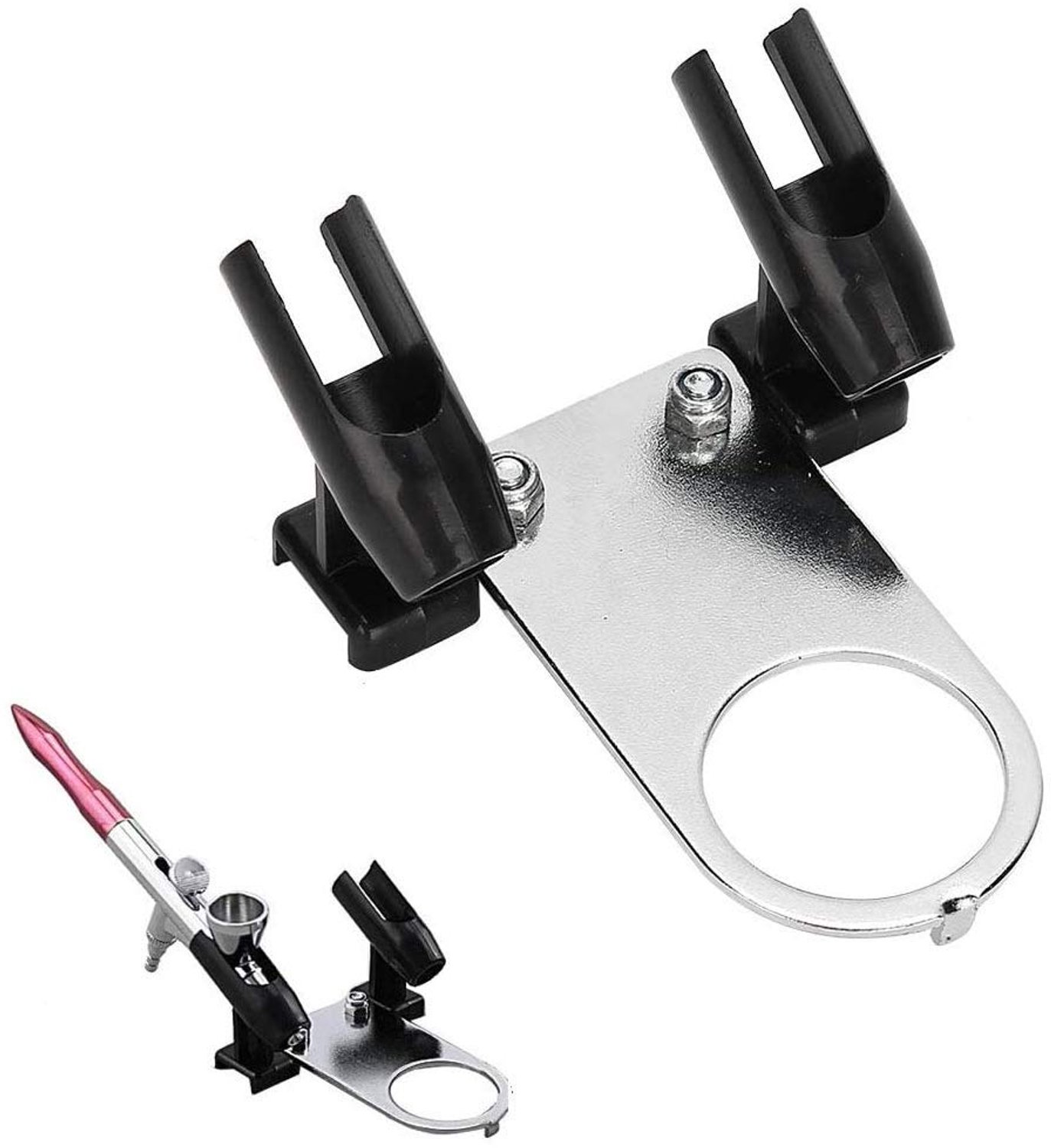 Airbrush Houder Professioneel - Compacte Spray Gun Steun - Voor Kunst/Hobby - DIY Creatieve Projecten - Hoogwaardige Kwaliteit - Spuitpistool