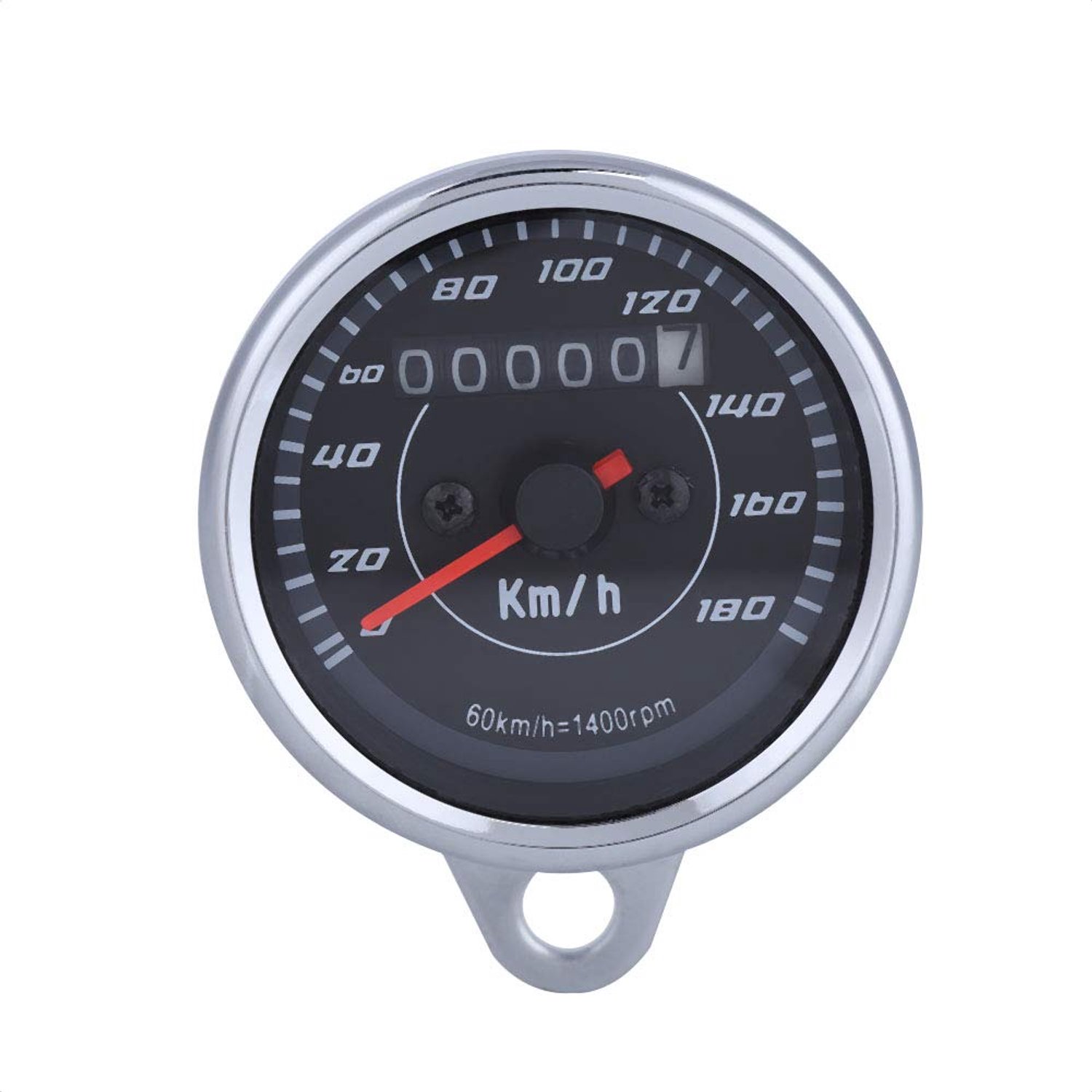 Odometer en speedometer - Universele motorfiets accessoires - Met LED verlichting - Dubbele kleur - Nauwkeurige metingen - Voor motoren -...