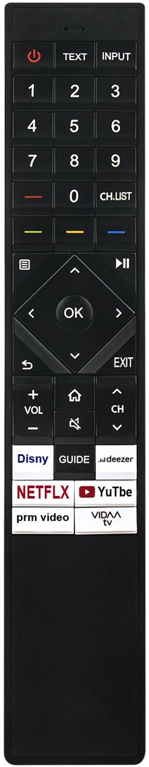 Vervangende Afstandsbediening voor Hisense U8K Series TV
