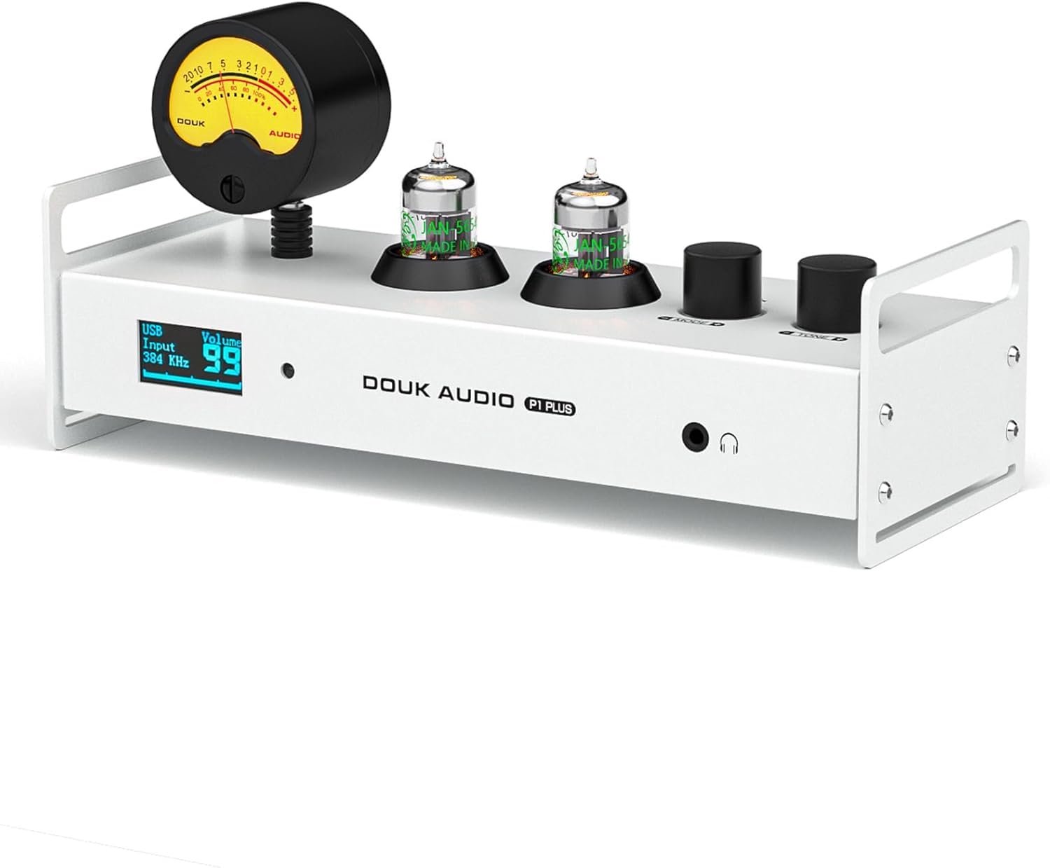 Bluetooth Voorversterker met VU Meter en USB DAC