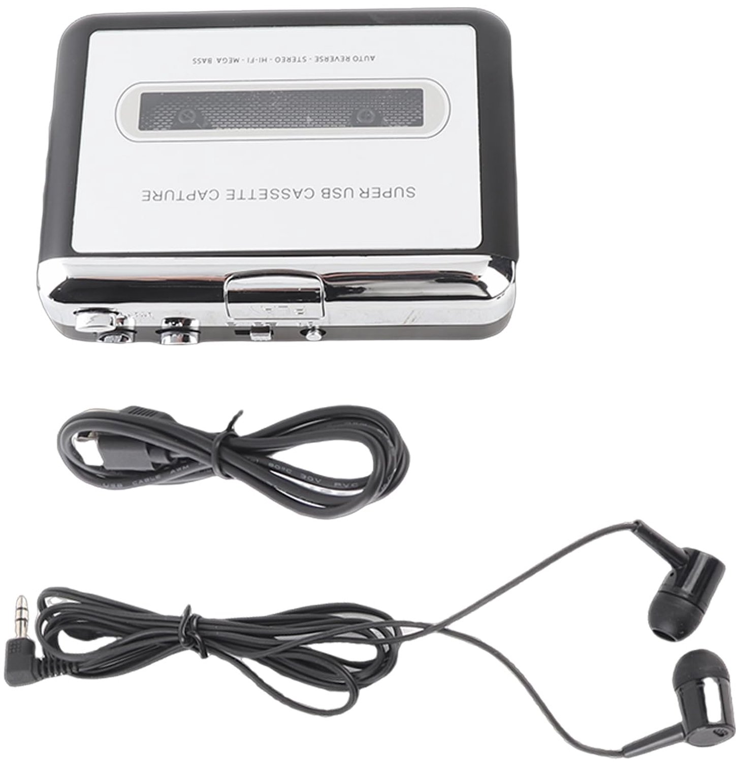 Draagbare USB Cassettespeler voor MP3 Conversie