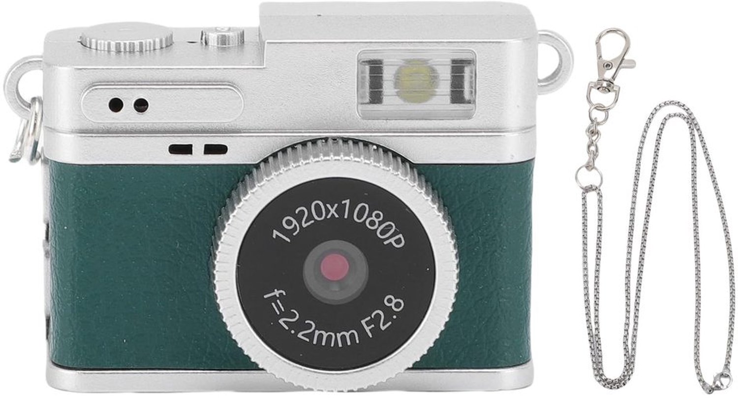 Digitale Camera 2MP 1080P FHD - Compacte Camera - Draagbare Fototoestel - Sleutelhanger - Lichtgewicht - 0,96 Inch Display - Compactcamera