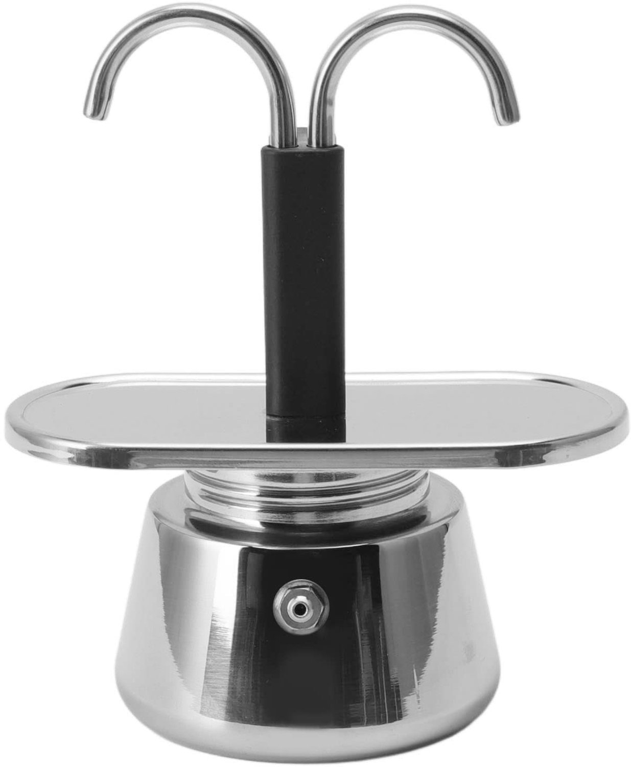 Moka Pot 2 Kop - Roestvrij Staal - Koffiezetapparaat - Inductie Geschikt - Innovatief Ontwerp - Eenvoudig in Gebruik - Koffiezetter