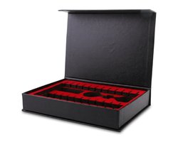 WiseGoods Dart Case - Professionele Dartkoffer Bewaardoos voor 12 Dartpijlen en Shafts - Opbergdoos Darts Accessoires - Zwart