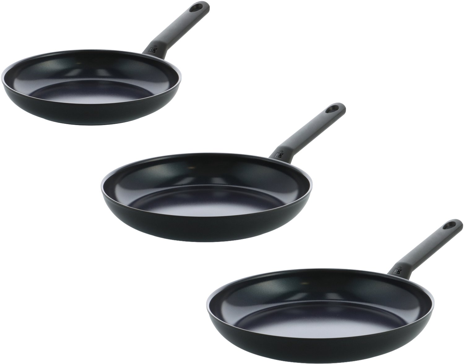 Blue Label Induction 3pc frypan set