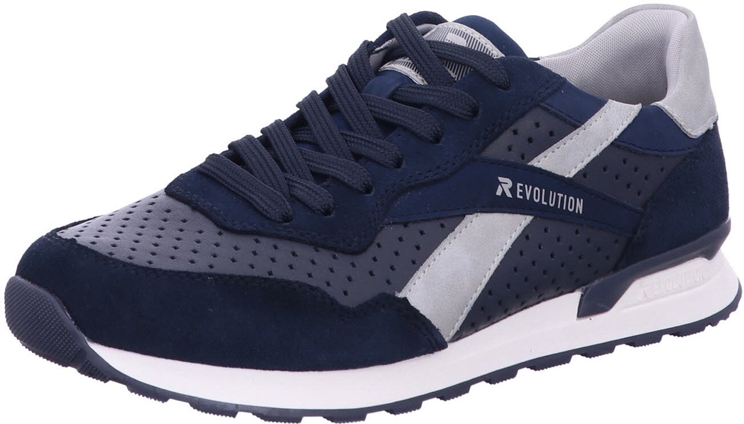 Rieker Evolution heren sneakers blauw maat 46