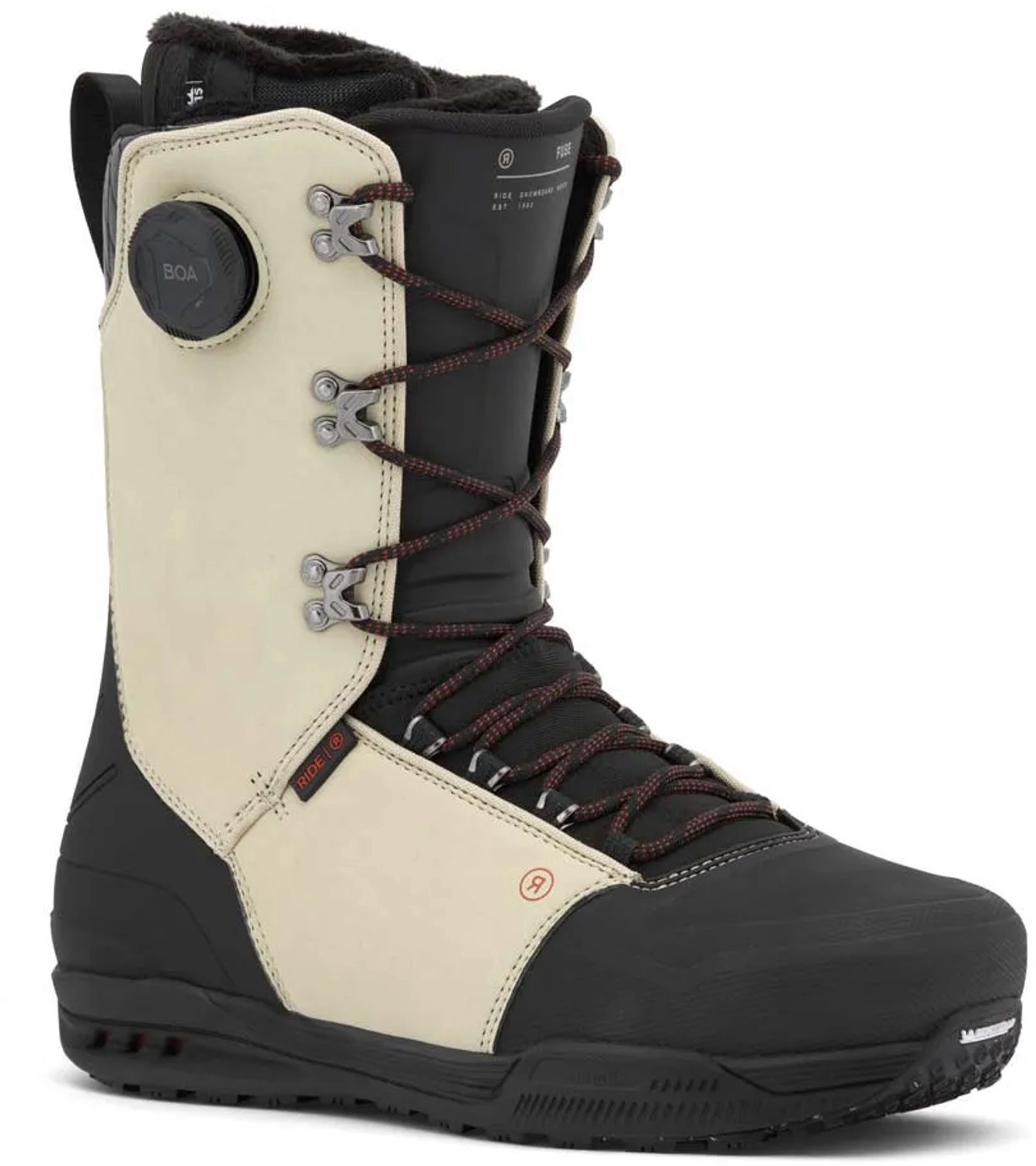 Ride Fuse Snowboard Schoenen Beige 28