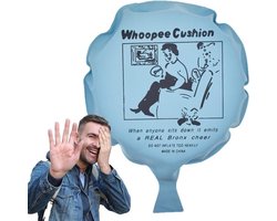 Scheetkussen - Fopartikel - Voor grappen - Zelfopblazend - Groot - Kleur willekeurig