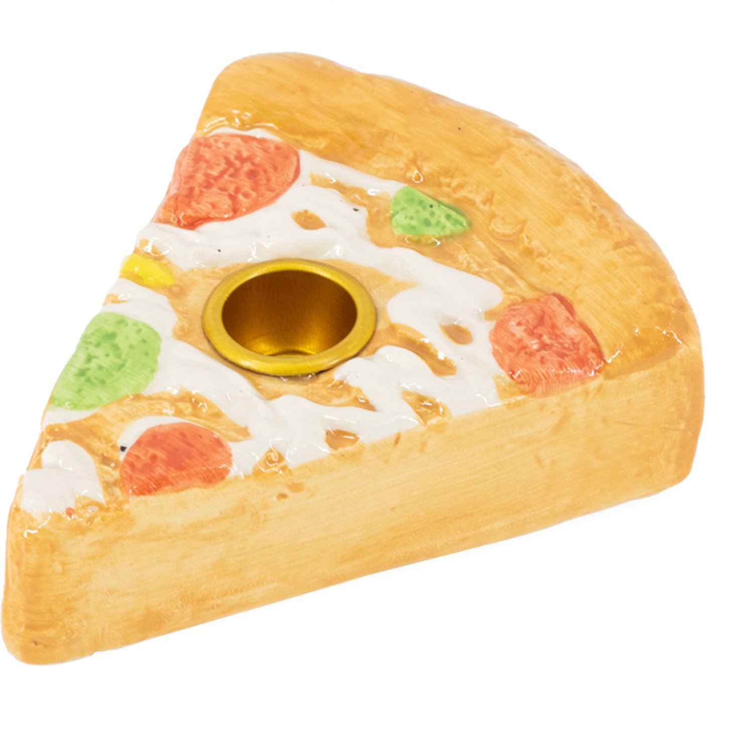 homebound by ky Aardewerk kaarsenstandaard pizzapunt Multi