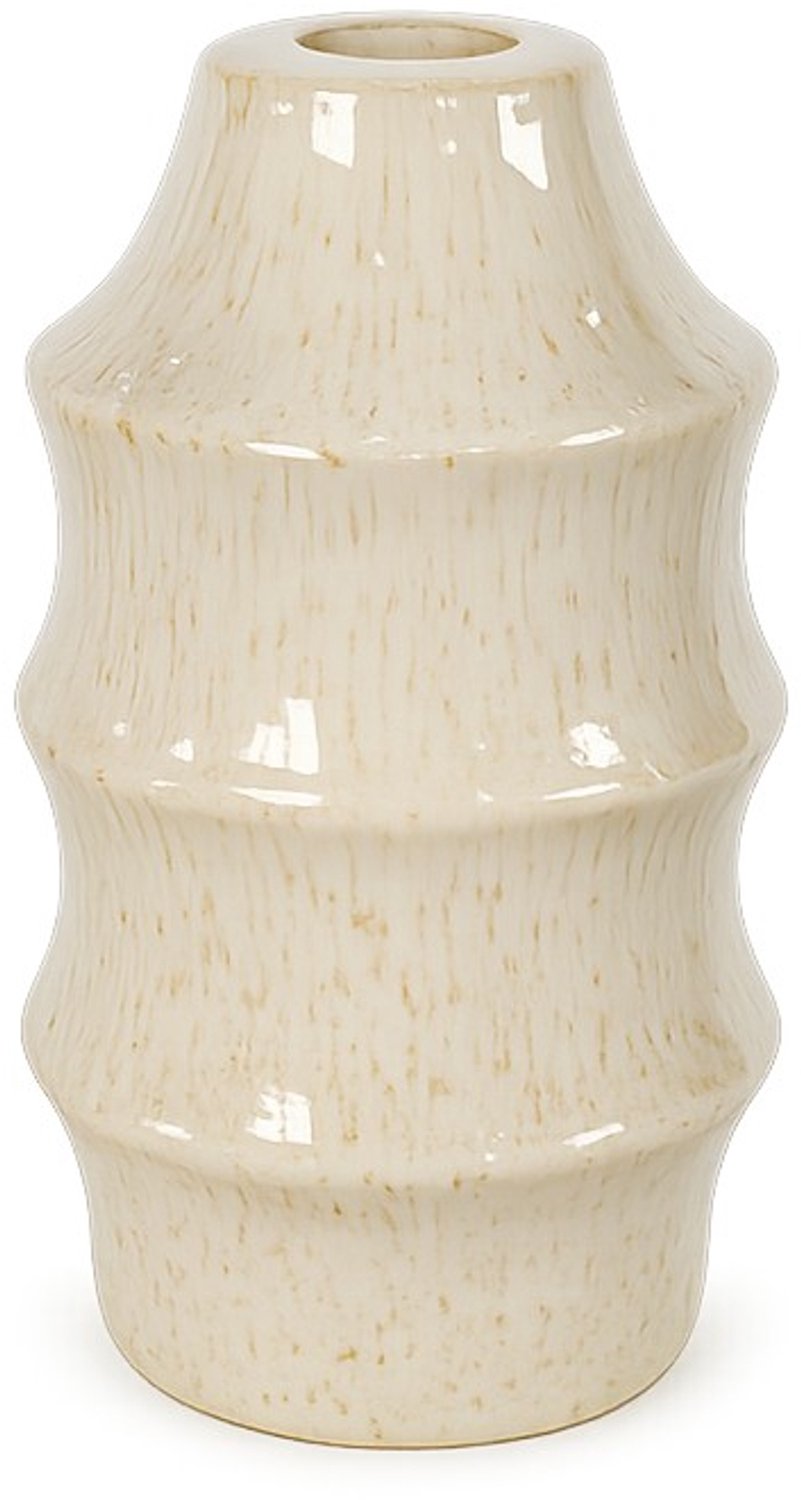 Aardewerk vaas Filo beige