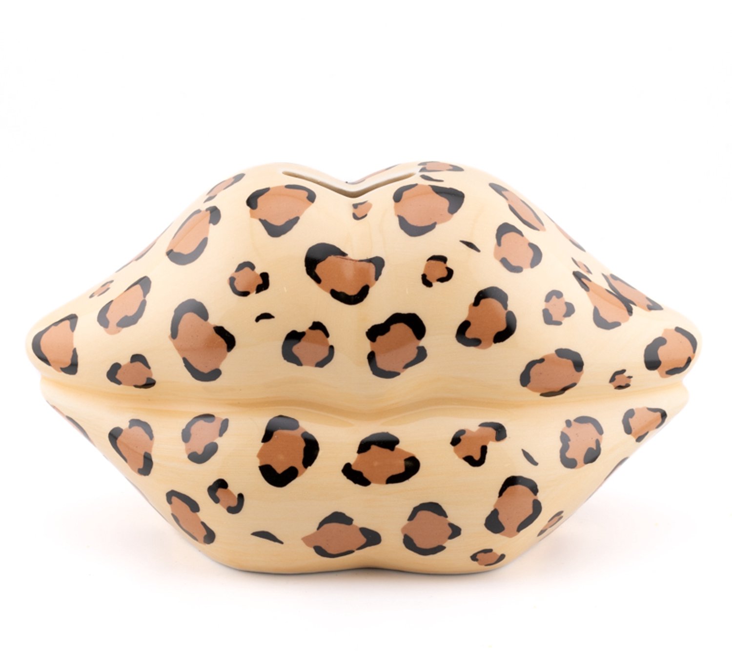 Spaarpot leopard lips