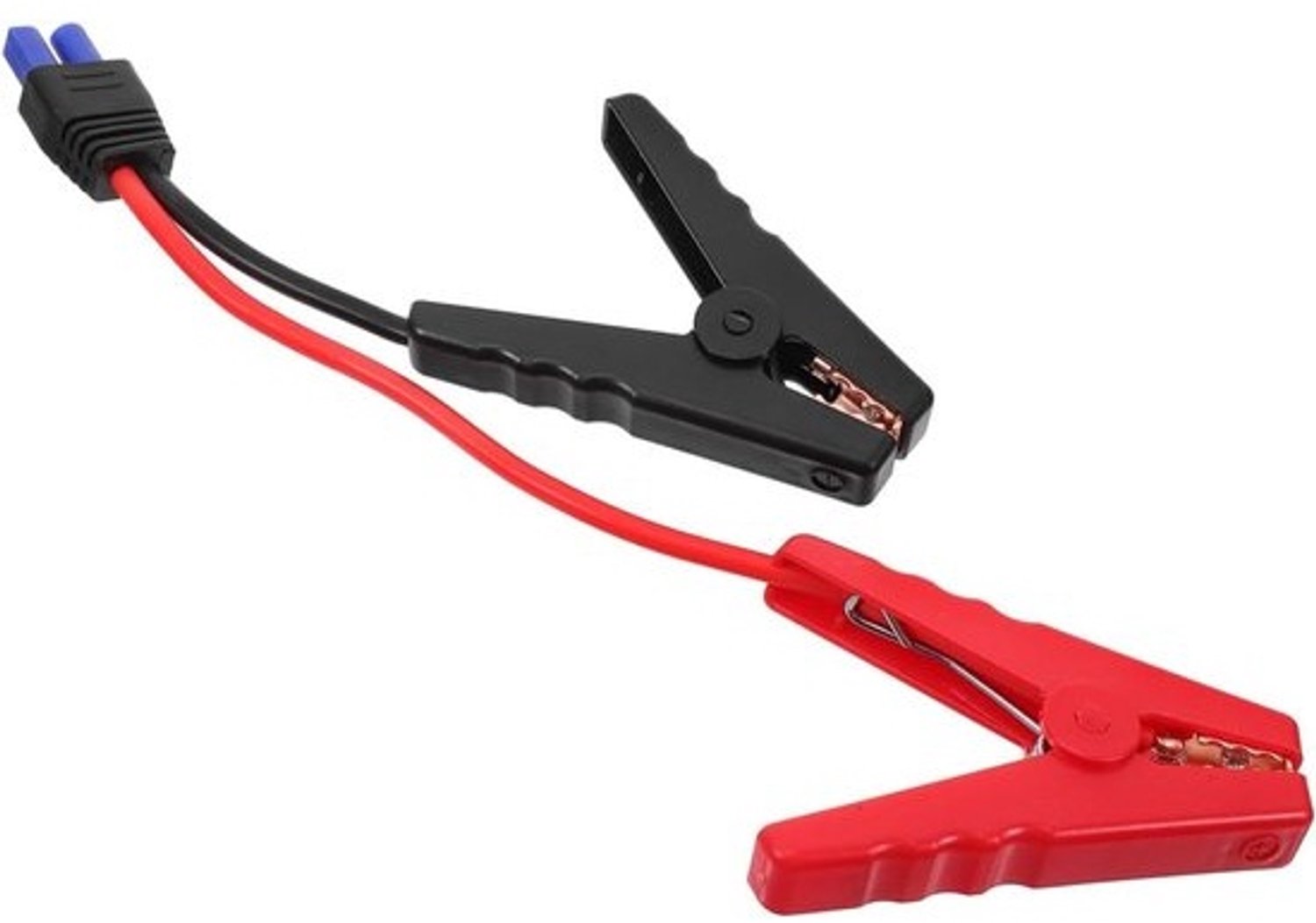 Startkabel voor auto - Vervangende accukabel - Noodstroom voor auto - Universele accuklem - 30x7.5x2CM - Zwart