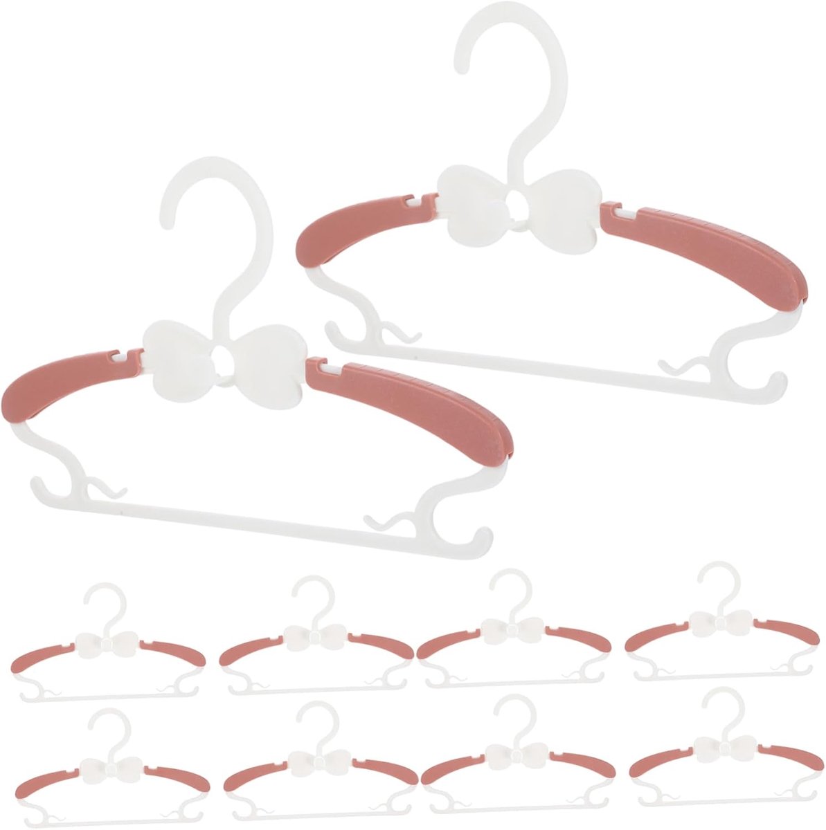 10stuks Verstelbare Kinder Kledinghangers Multifunctionele Kledinghangers Voor Jongen Meisje Ruimtebesparende Organizer