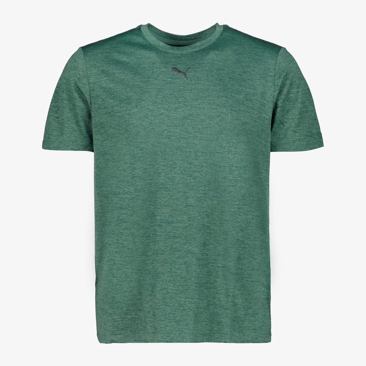 Puma tad essentials heather cat t-shirt in de kleur . Groen