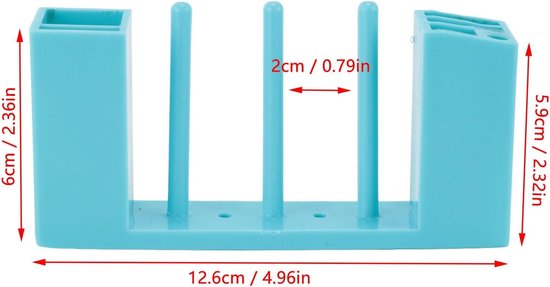 Magnetische spoelhouder voor naaien, draadorganizer met magnetische bevestiging, opbergdoos voor naaigerei en spoelen — afbeelding 3