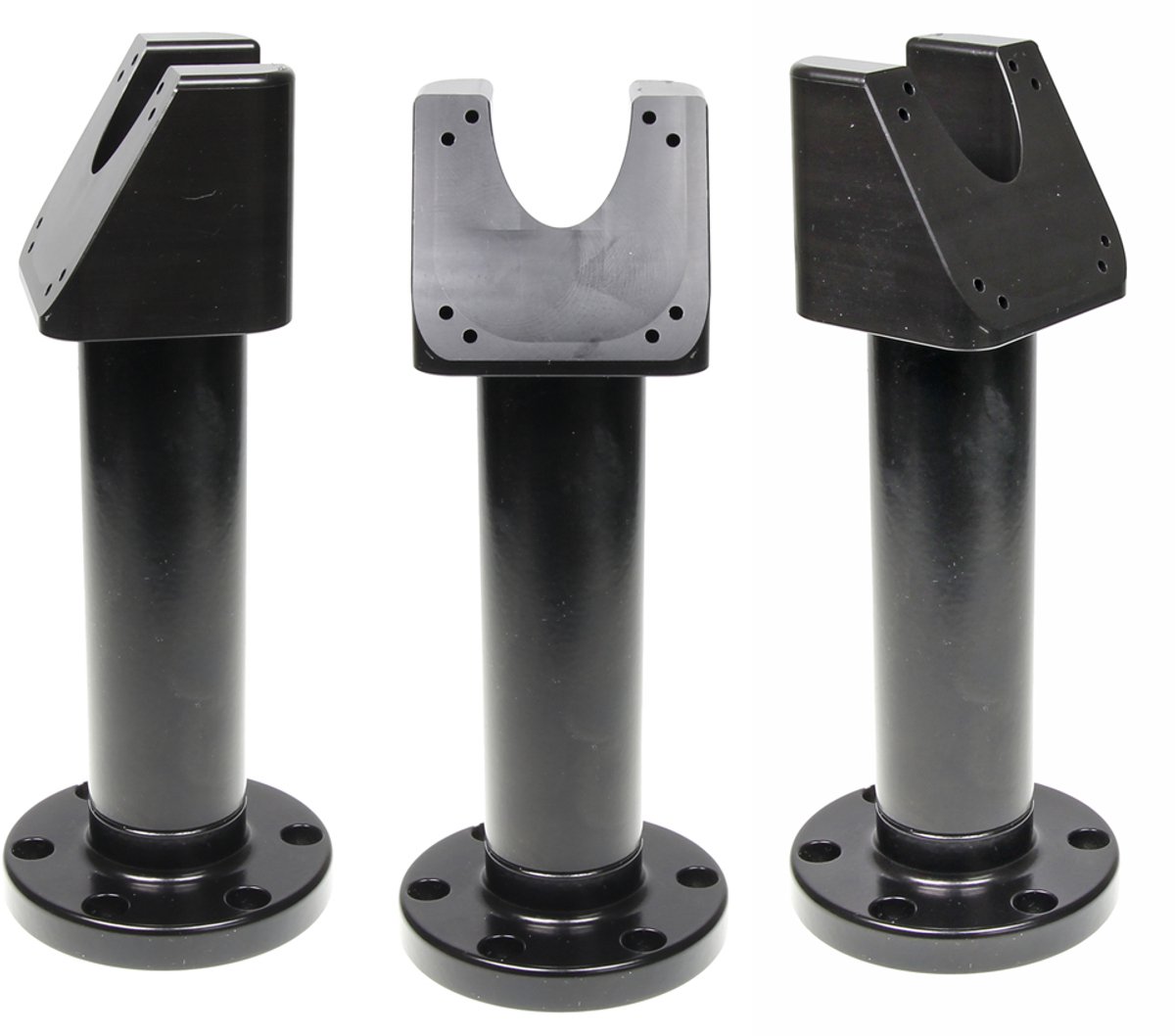 Pedestal Mount 350 degrees swiveling top 60 Â°