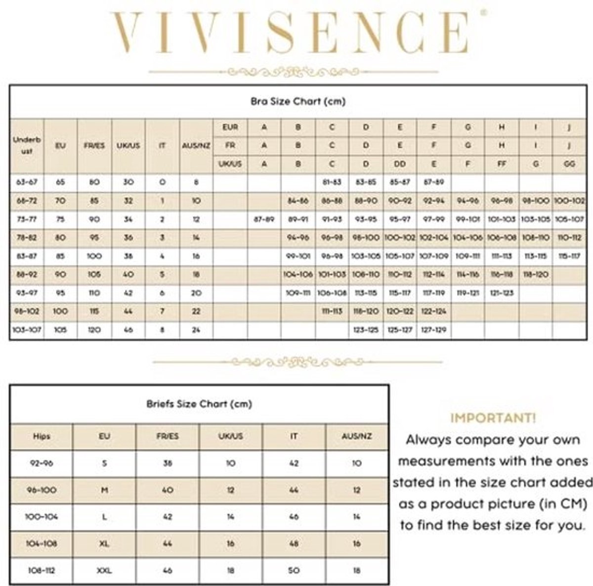 Vivisence Kate 1011 push-up bh - Inzetstukken en beugels - Blote rug, multipositie