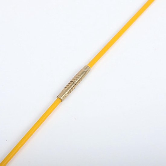 Staven voor glasvezel, extractiehulpset 48 x 3 x 3 cm, voor elektrisch gereedschap, geleiderail voor flexibele installatiehulp, gereedschap voor inrijgen — afbeelding 2