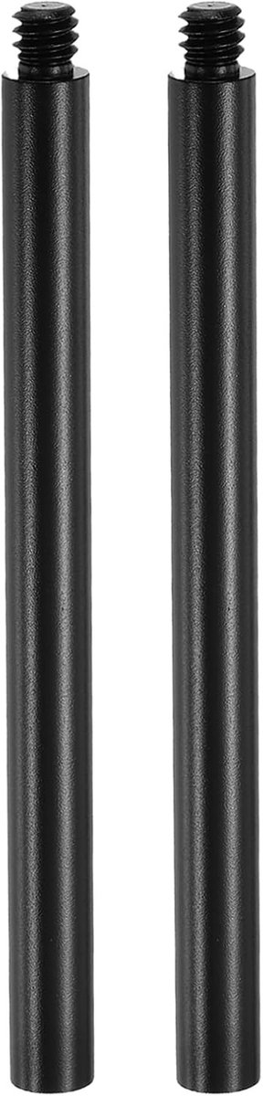 4 in 1 Metalen Verlengingsstang, 2 Stuks 0.2inch-20 Vrouwelijke naar Mannelijke Draad, 8mm Aluminium Legering, Lichtgewicht Stabilizer Accessoire voor Tripod en DSLR Camera